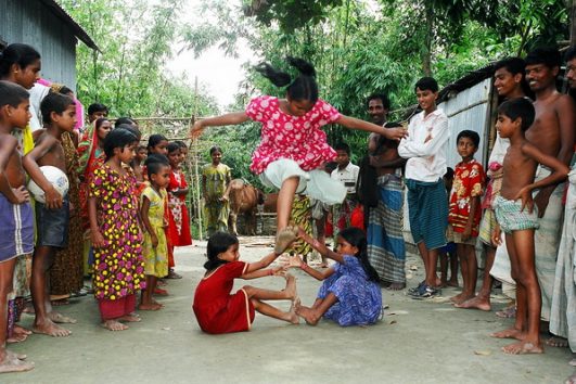 child's are playing