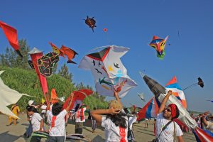 kite flying
