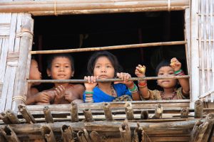 Murongs tribal children