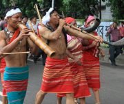 Colorful Tribal rally