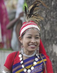 Garo community with traditional costume