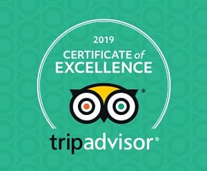Tripadvisor Certificate of excellence 2018