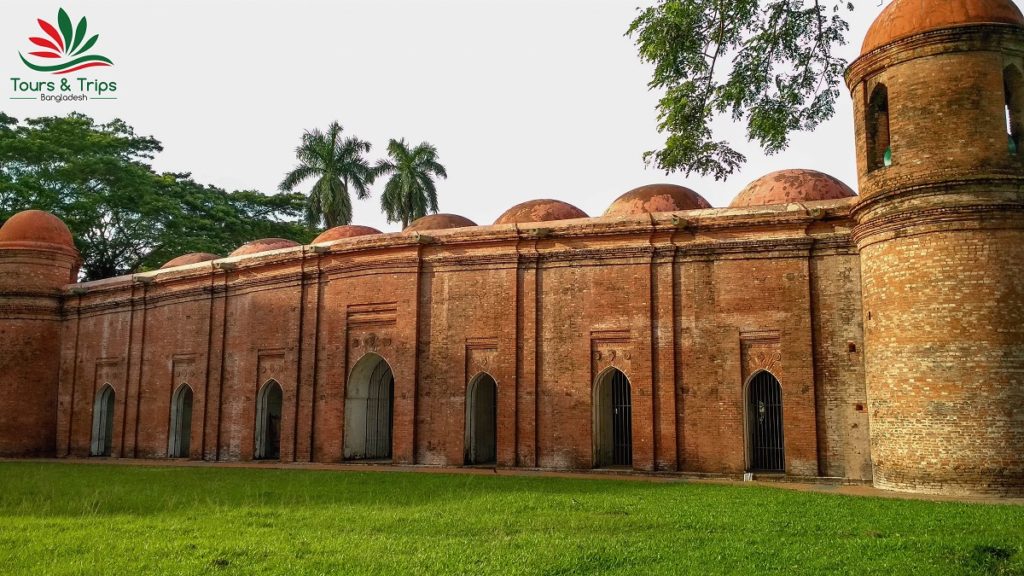 Sixty Dome Mosque one of the top ten historical mosque in Bangladesh
